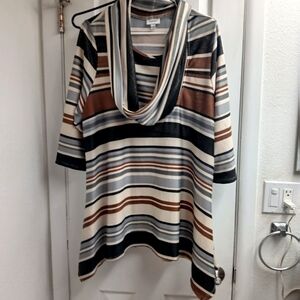 Striped Turtleneck Size 18/20